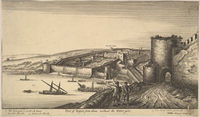 Part of Tangier from above, 1670 by Wenceslaus Hollar