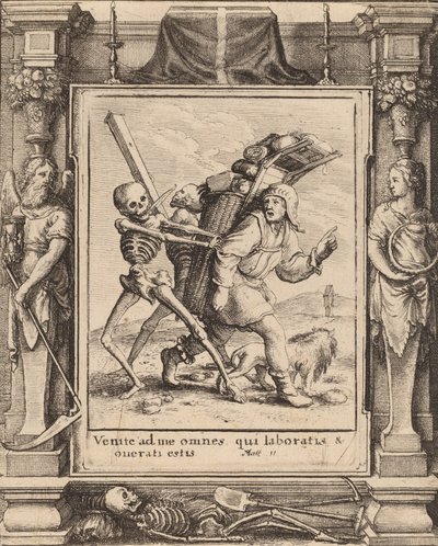 Peddler, 1651 by Wenceslaus Hollar