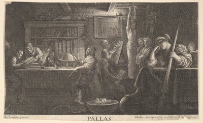 Realm of Pallas by Wenceslaus Hollar