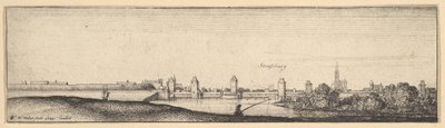Strasbourg by Wenceslaus Hollar