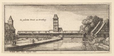 Strasbourg by Wenceslaus Hollar