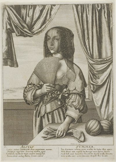 Summer by Wenceslaus Hollar
