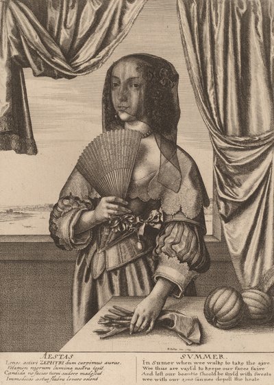 Summer by Wenceslaus Hollar