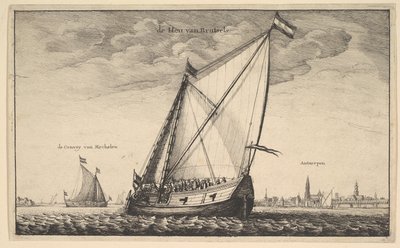 The Brussels Packet by Wenceslaus Hollar