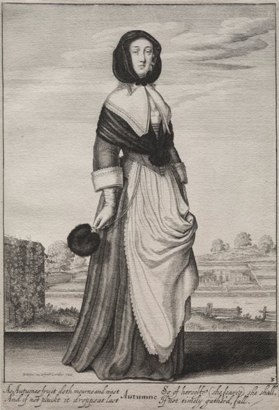 The Seasons: Autumn, 1643-1644 by Wenceslaus Hollar