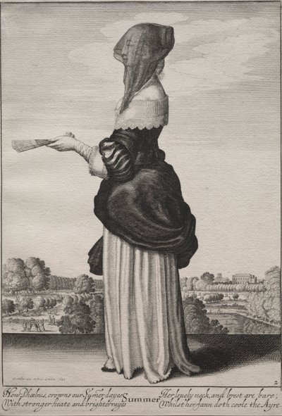 The Seasons: Summer by Wenceslaus Hollar