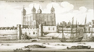 The Tower of London, 1647 by Wenceslaus Hollar