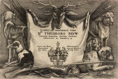 Title (State 3) by Wenceslaus Hollar