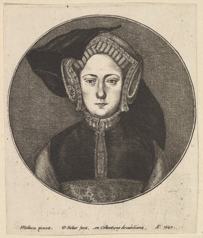Unknown Woman by Wenceslaus Hollar