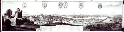 View of Prague, 1649 by Wenceslaus Hollar