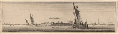 View of Shenckenschantz by Wenceslaus Hollar