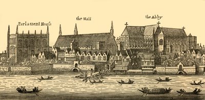 Westminster in 1640, 1881 by Wenceslaus Hollar