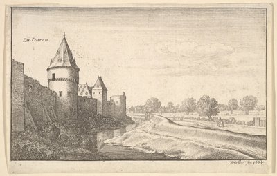 To Düren by Wenceslaus Hollar