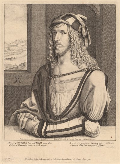 Albrecht Durer by Wenceslaus Hollar after Albrecht Dürer