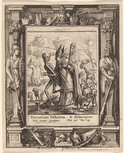 Bishop by Wenceslaus Hollar after Hans Holbein the Younger after Abraham van Diepenbeeck