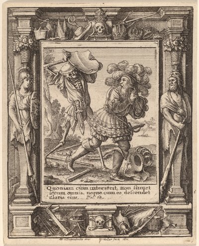 Count by Wenceslaus Hollar after Hans Holbein the Younger after Abraham van Diepenbeeck