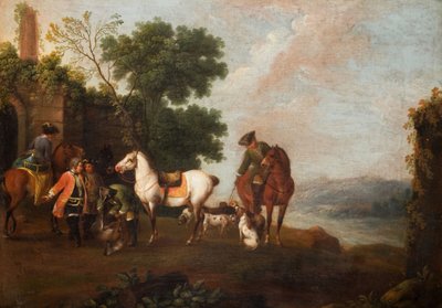 The Deer Hunt by Wenzel Ignaz Prasch