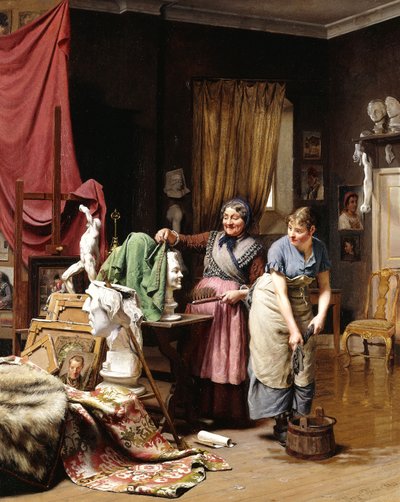 In the Studio by Wenzel Ulrik Tornoe