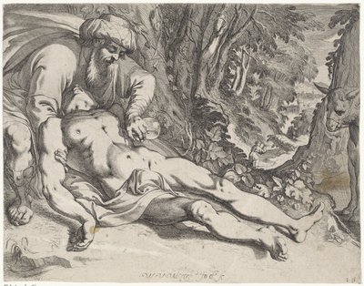 The Good Samaritan by Werner van den Valckert