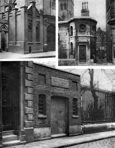 Three Graveyard Watch Houses, London by Whiffin