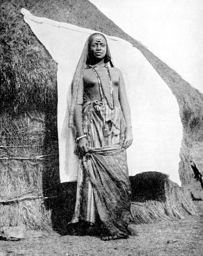 An Abyssinian Ethiopian woman by Wide World Photos