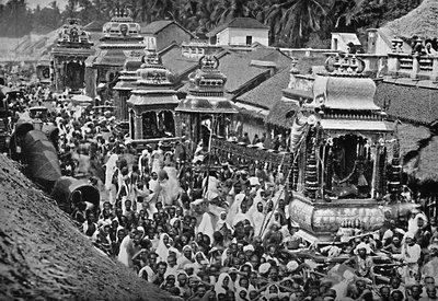 A Hindu Religious Procession, Madras, 1902 by Wiele and Klein