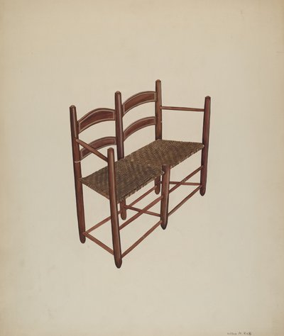 Ox Cart Chair by Wilbur M Rice