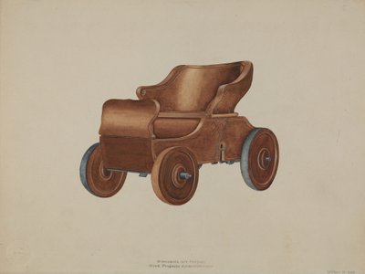 Toy Automobile by Wilbur M Rice