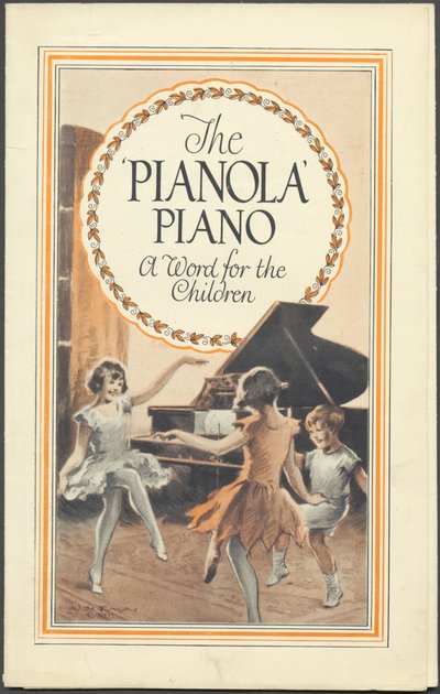 Aeolian Company Pianolas, 1920s by Wilfred Fryer