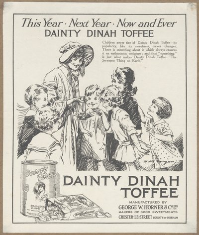 Dainty Dinah Toffee by Wilfred Fryer