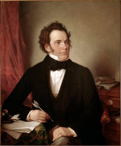 Portrait of Franz Peter Schubert by Wilhelm August Rieder
