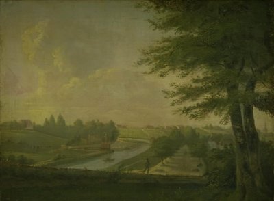 View of Odense Canal by Wilhelm Bendz