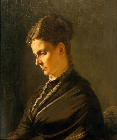 Portrait of Johanna Kessler by Wilhelm Busch