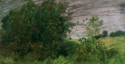 Landscape by Wilhelm Busch