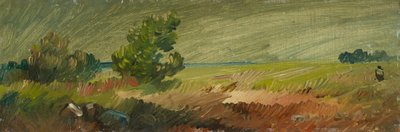 Lower Saxon Landscape by Wilhelm Busch
