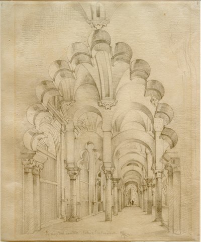 Mosque of Córdoba by Wilhelm Gail