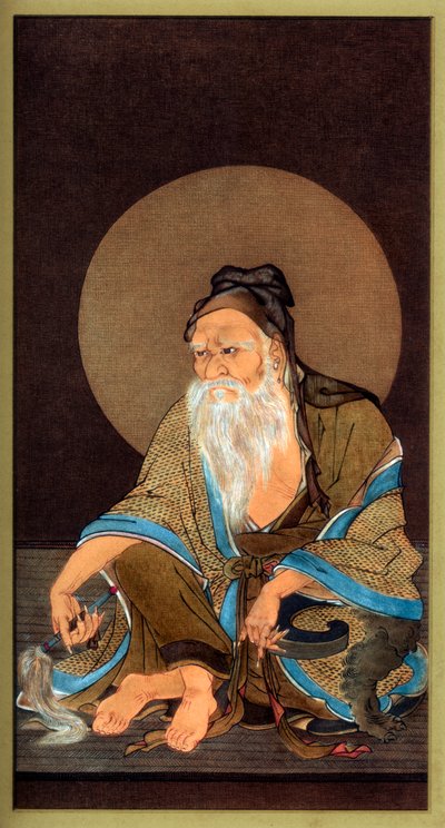Portrait of Vimalakirti, 15th Century, 1886 by Wilhelm Greve