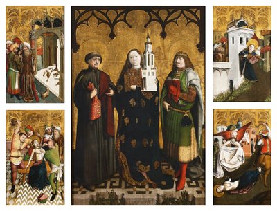 Saint Barbara Altarpiece by Wilhelm Kalteysen