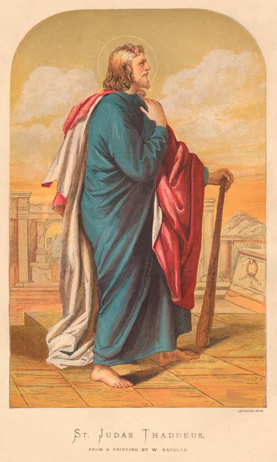 St. Judas Thaddeus by Wilhelm Kandler