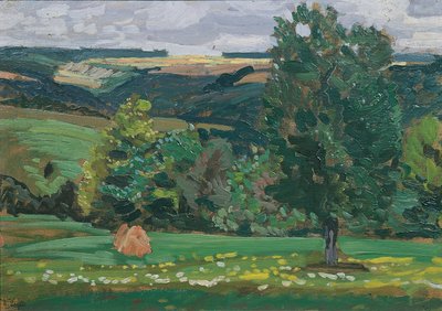 Landscape in Württemberg by Wilhelm Legler