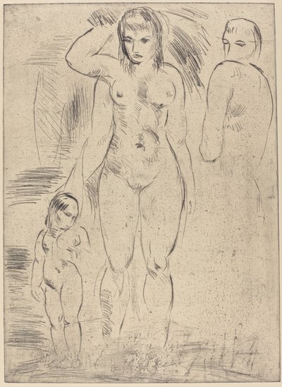 Woman and Child by Wilhelm Lehmbruck
