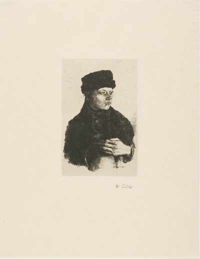 Peasant Boy with Jug by Wilhelm Maria Hubertus Leibl