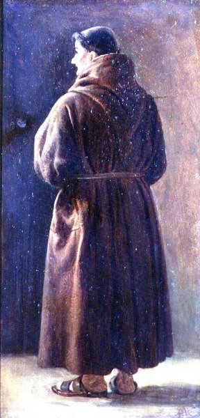 A Monk, Rome by Wilhelm Marstrand
