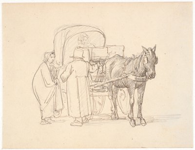 The Coachman Receives Instructions by Wilhelm Marstrand