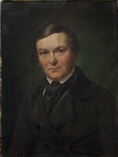 The Architect Gottlieb Bindesbøll by Wilhelm Marstrand