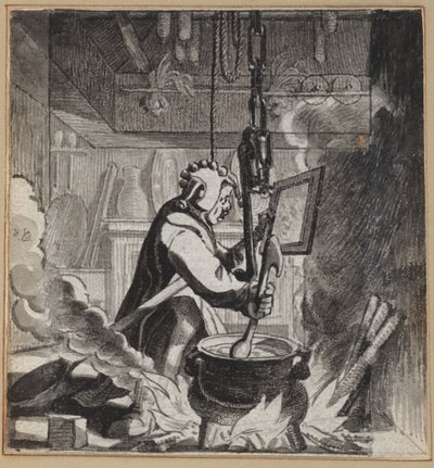The Fool In Love With Himself by Wilhelm Stettler