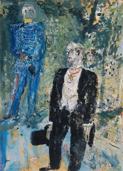 General and Gentleman in Tailcoat by Wilhelm Thöny