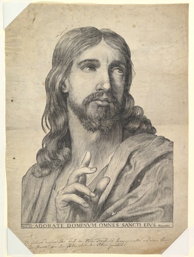 Bust of Christ Blessing by Wilhelm Traut