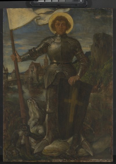 St. George by Wilhelm Von Diez