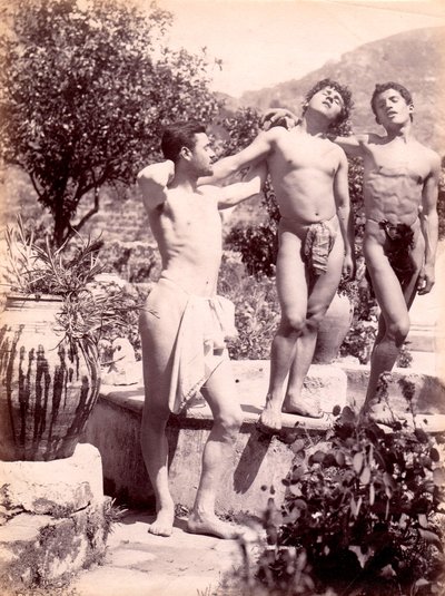 Study of Male Nudes by Baron Wilhelm von Gloeden